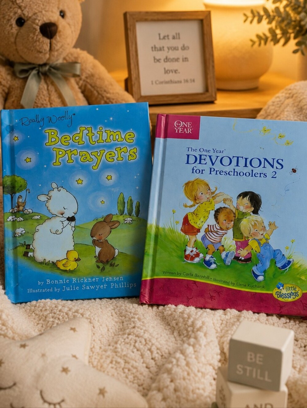 Christian Children’s Bedtime Book Bundle Preschool Prayer & Devotions